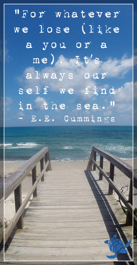 EE Cummings Sea Quote • Waterfront Properties Blog